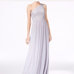 Adrianna Papell One-Shoulder Gown